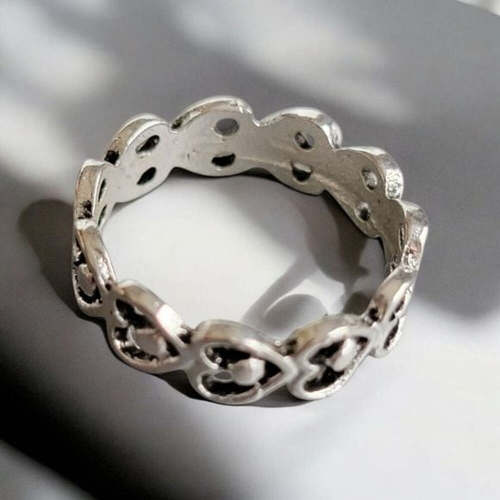 Silver Infinity Ring